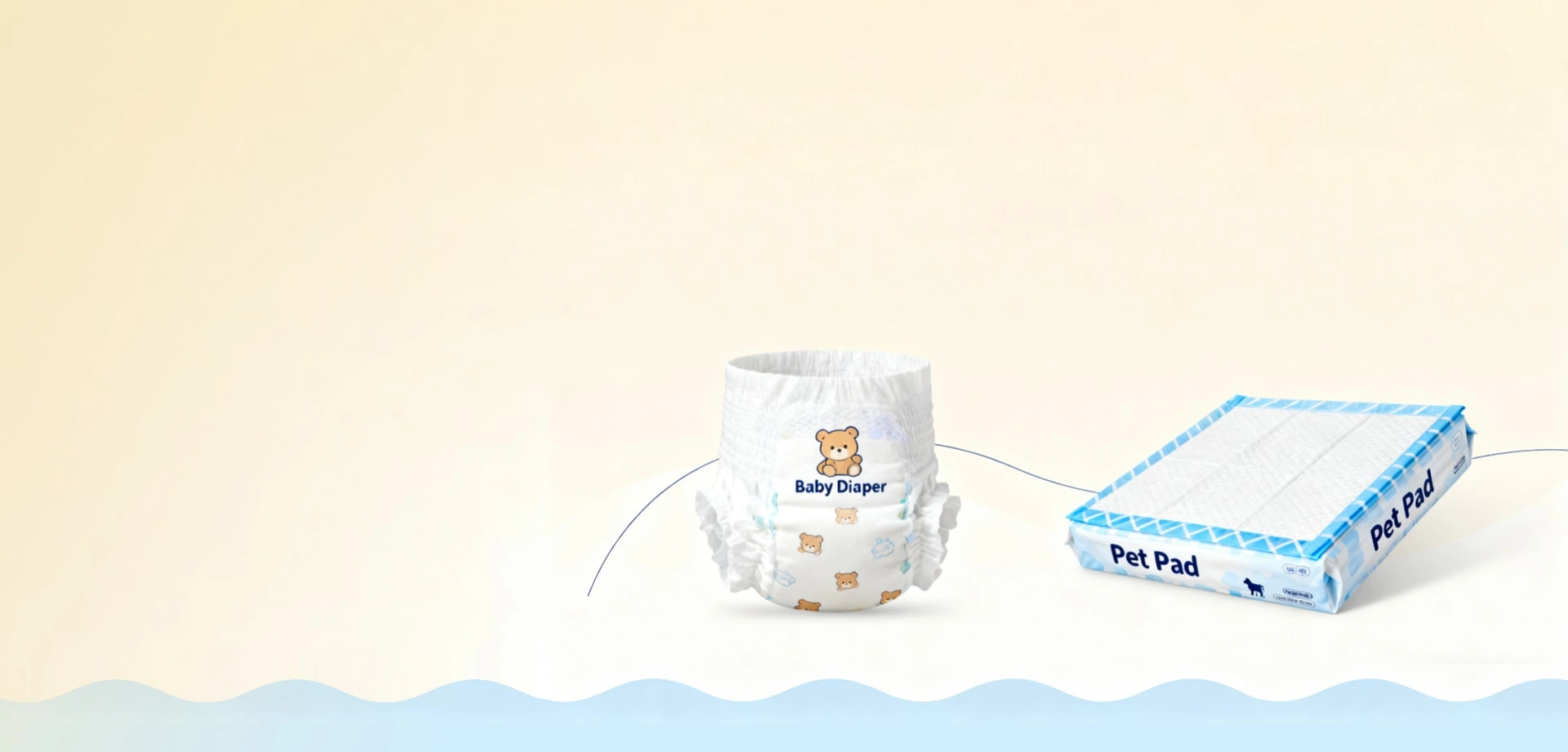 JOYCARE PAPER GENTLE CARE FOR BABIES RELIABLE PROTECTION FOR PETS