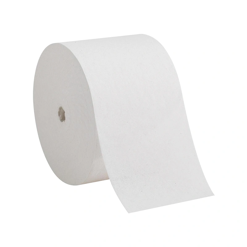 Coreless toilet tissue