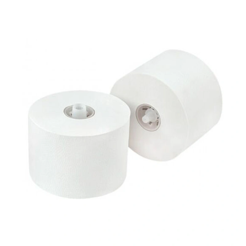 Corematic toilet paper roll